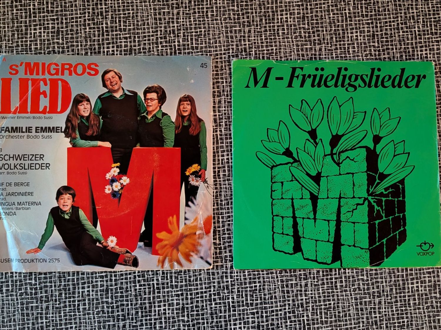 Schallplatten: S'Migros Lied / M-Fruehlingslieder, 2xSingle – Gebraucht aus Nänikon von Haexli_70 3