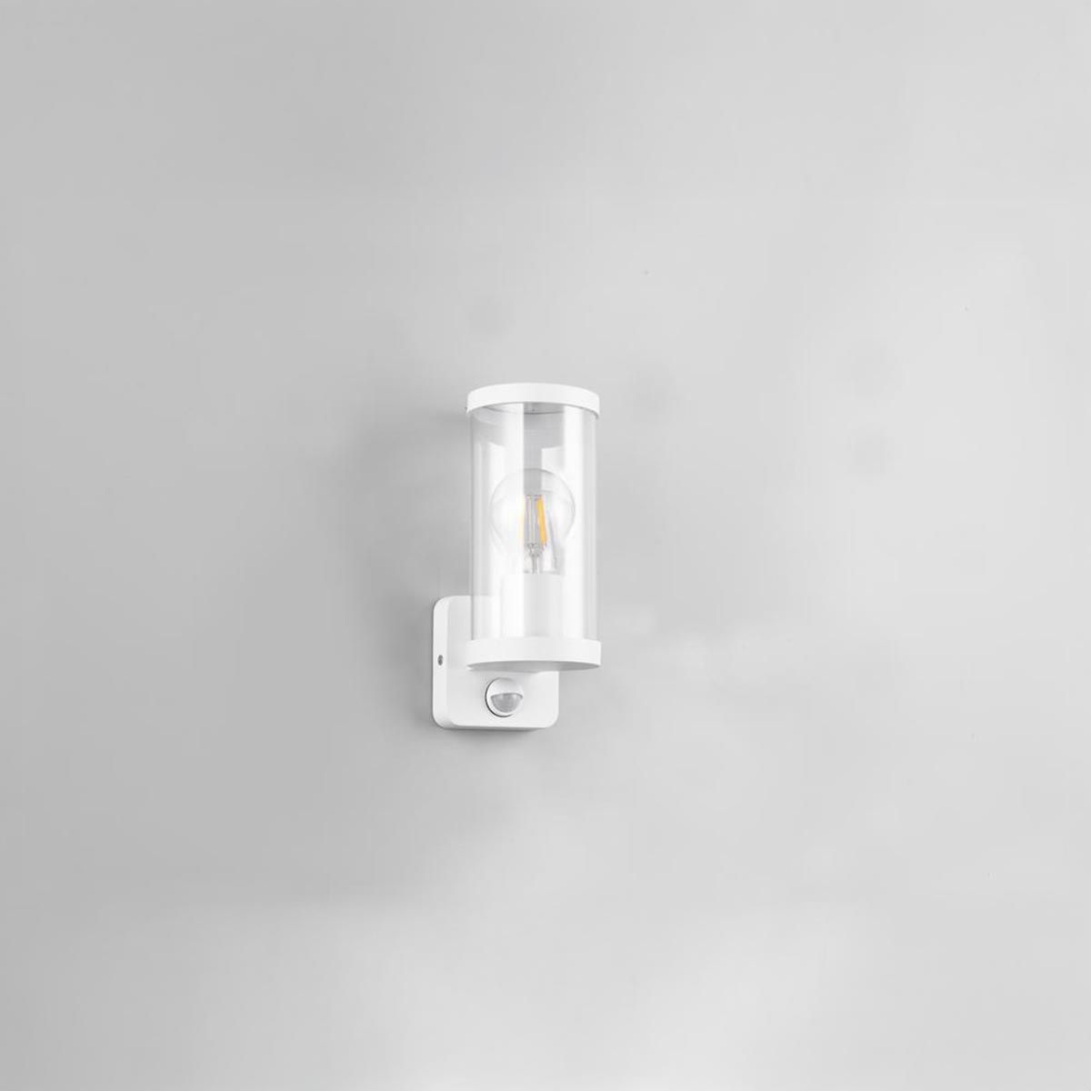 Lampade: Aussen Wandleuchte, Weiss, 23 cm Höhe – Nuovo (secondo la descrizione) da Kreuzlingen venduto da Smart-Light 1