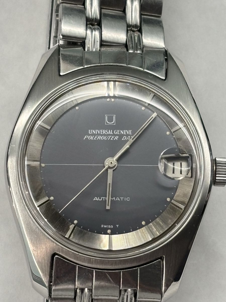 Universal Genève Orologi: Universal Genève polerouter date vintage – Usato da Châtelaine venduto da Cartoon19 2