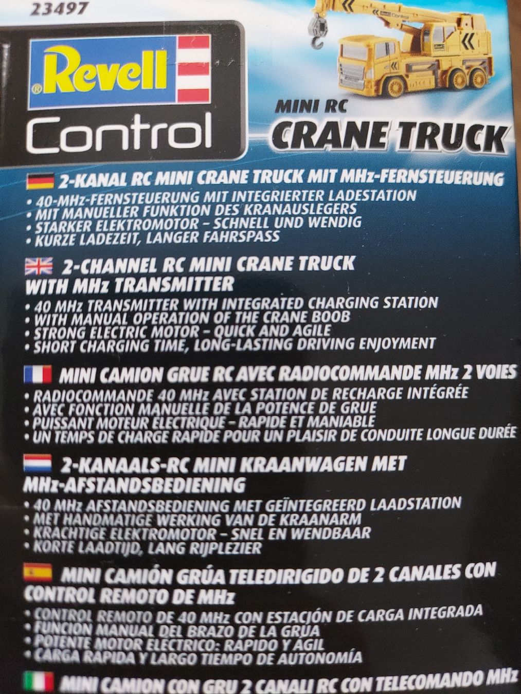 Giocattoli: Revell Control Mini RC Crane Truck - NEU – Nuovo e nell'imballaggio originale da Altishofen venduto da tammy05 3