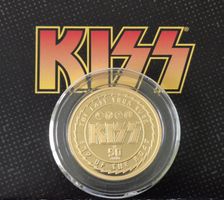 Goldmünze  KISS limited Eddition