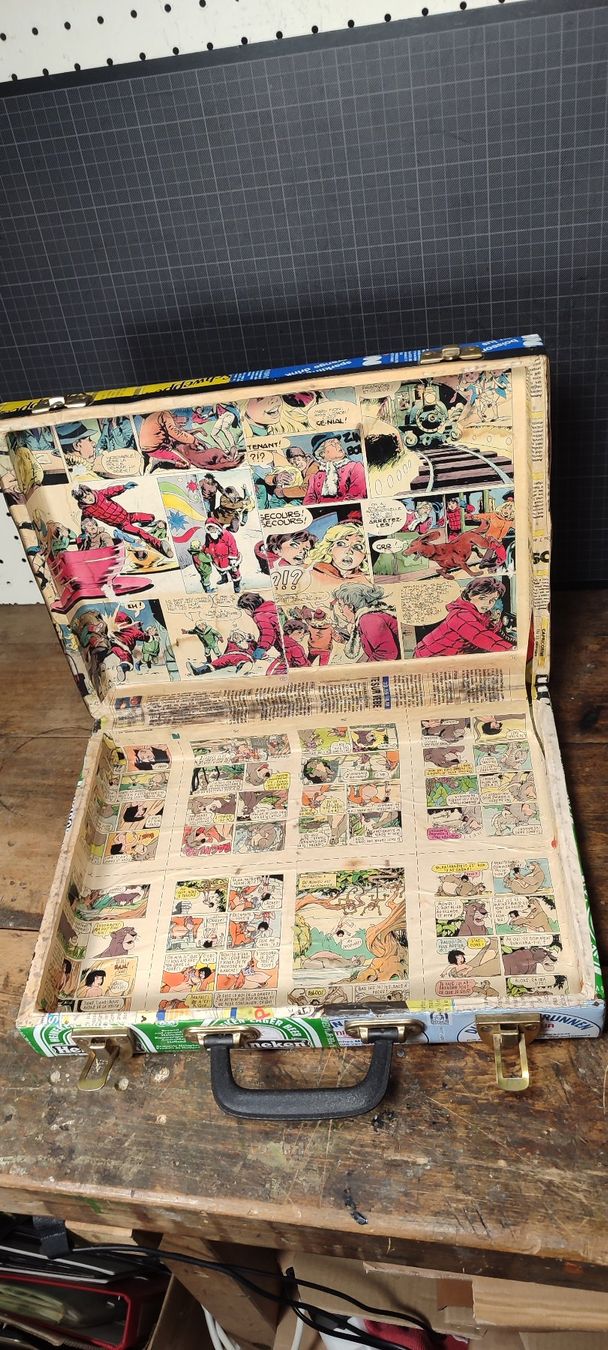 Comics: Wunderschöner seltener DAKAR Cot-Cot-Koffer“ COMIC STYLE – Gebraucht aus Gelterkinden von MYSTOREFORYOU4460 2