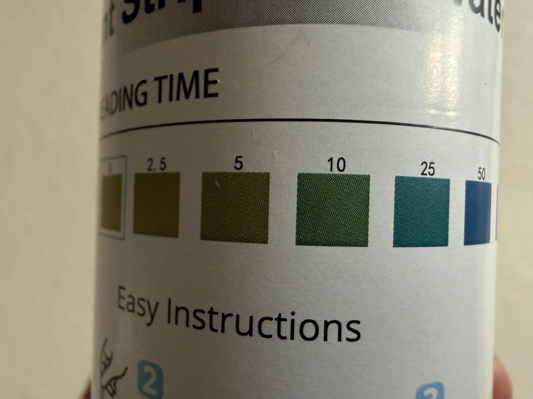 Misurare: Kupfer-Teststreifen 0 - 100 ppm, ca. 40 Stück – Usato da Lützelflüh-Goldbach venduto da Napfnugget01 3