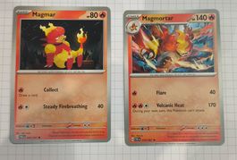 2x Pokémon Karten - PAF En - Paldean Fates