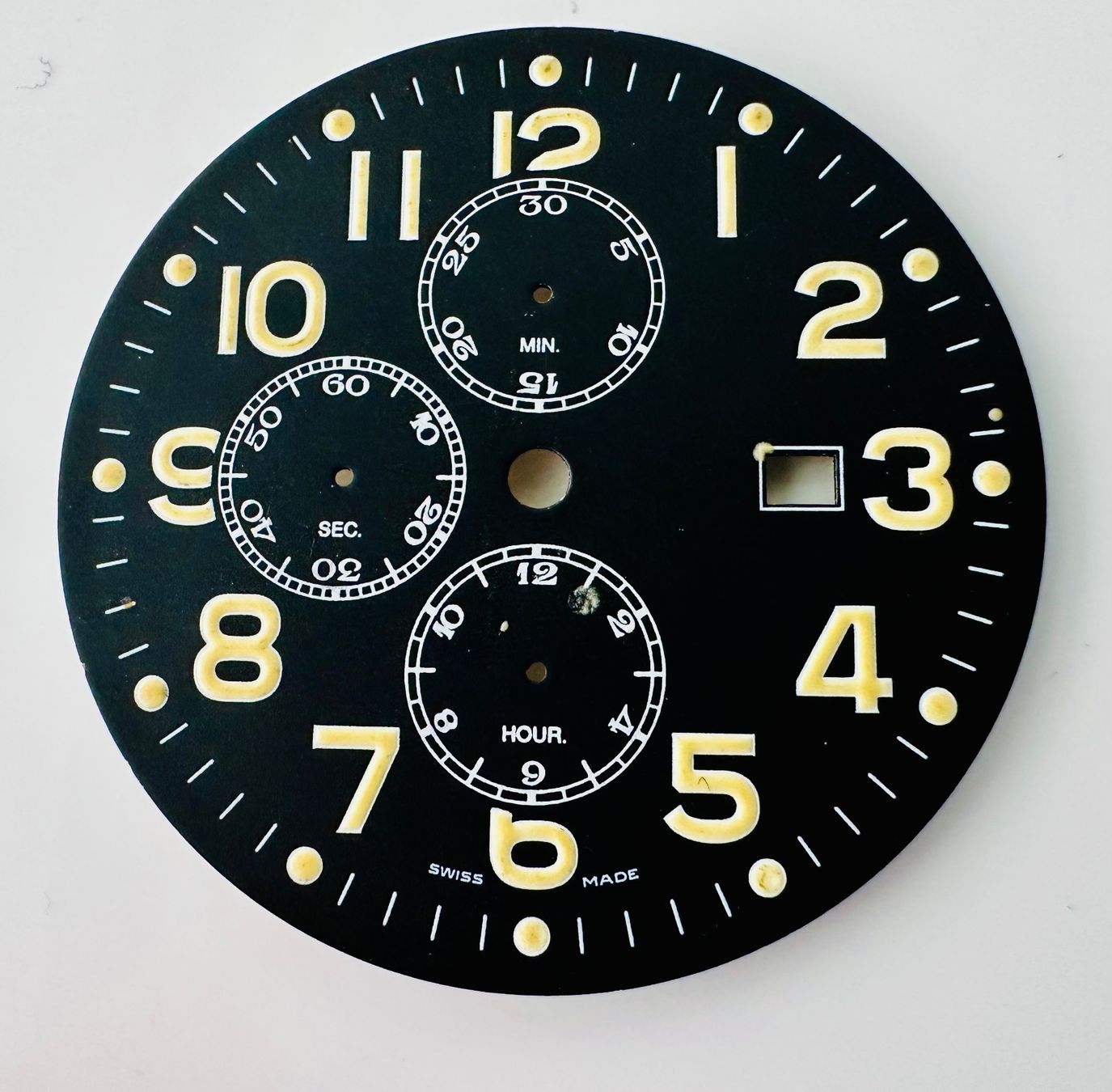 Swiss Orologi: CADRAN  CHRONO 41 mm - NOS – Nuovo (secondo la descrizione) da Conthey venduto da advisia