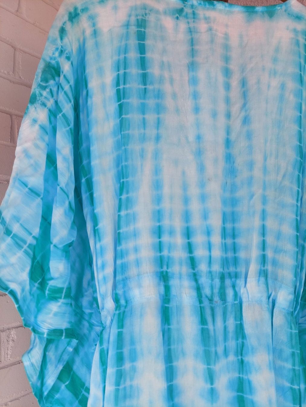 Tuniche: Boho-Chic Tie-Dye Kaftan – Free Size | Handmade & Unique – Nuovo e nell'imballaggio originale da Chiasso venduto da Pat_chuli 3