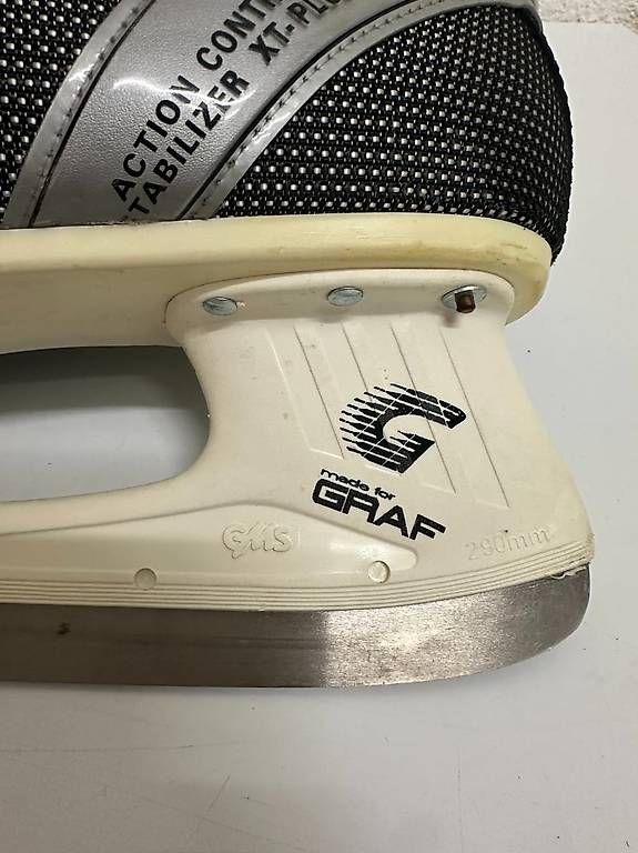 Schlittschuhe: Graf Super 701 Eishockeyschlittschuhe mit HiGHTEC Kufen – Gebraucht aus Obernau von Arche_Noah_Brocki 7