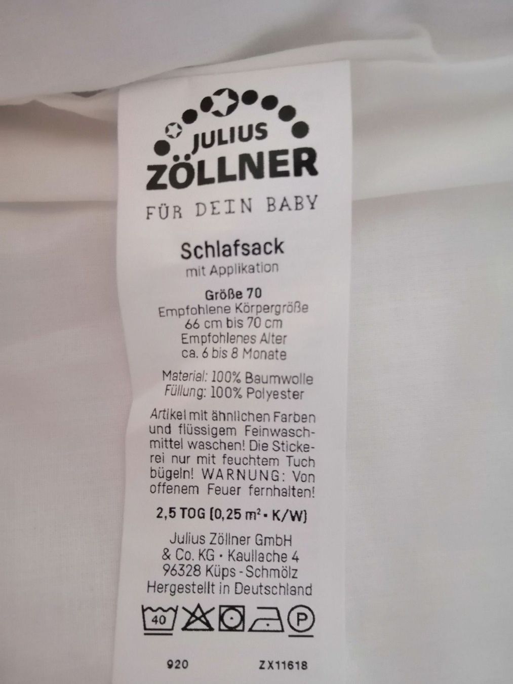 Schlafsäcke: Schlafsack Julius Zöllner Eulen 70cm NEU – Neu und originalverpackt aus Aeschi (SO) von clementinli 2