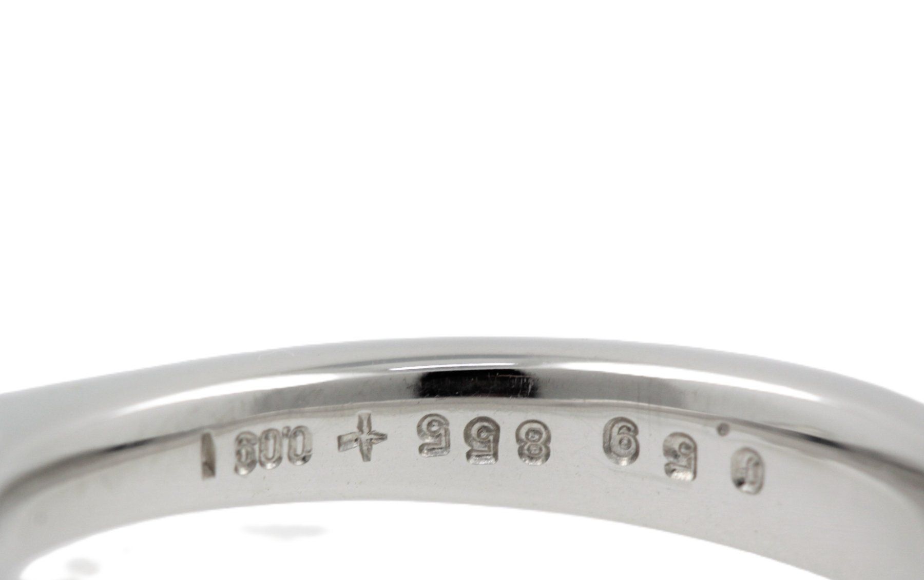 Ringe: Brillant Solitär Ring 0.59ct VS/I 18K Weissgold *S1335 – Gebraucht aus Zürich von luxtrade 3