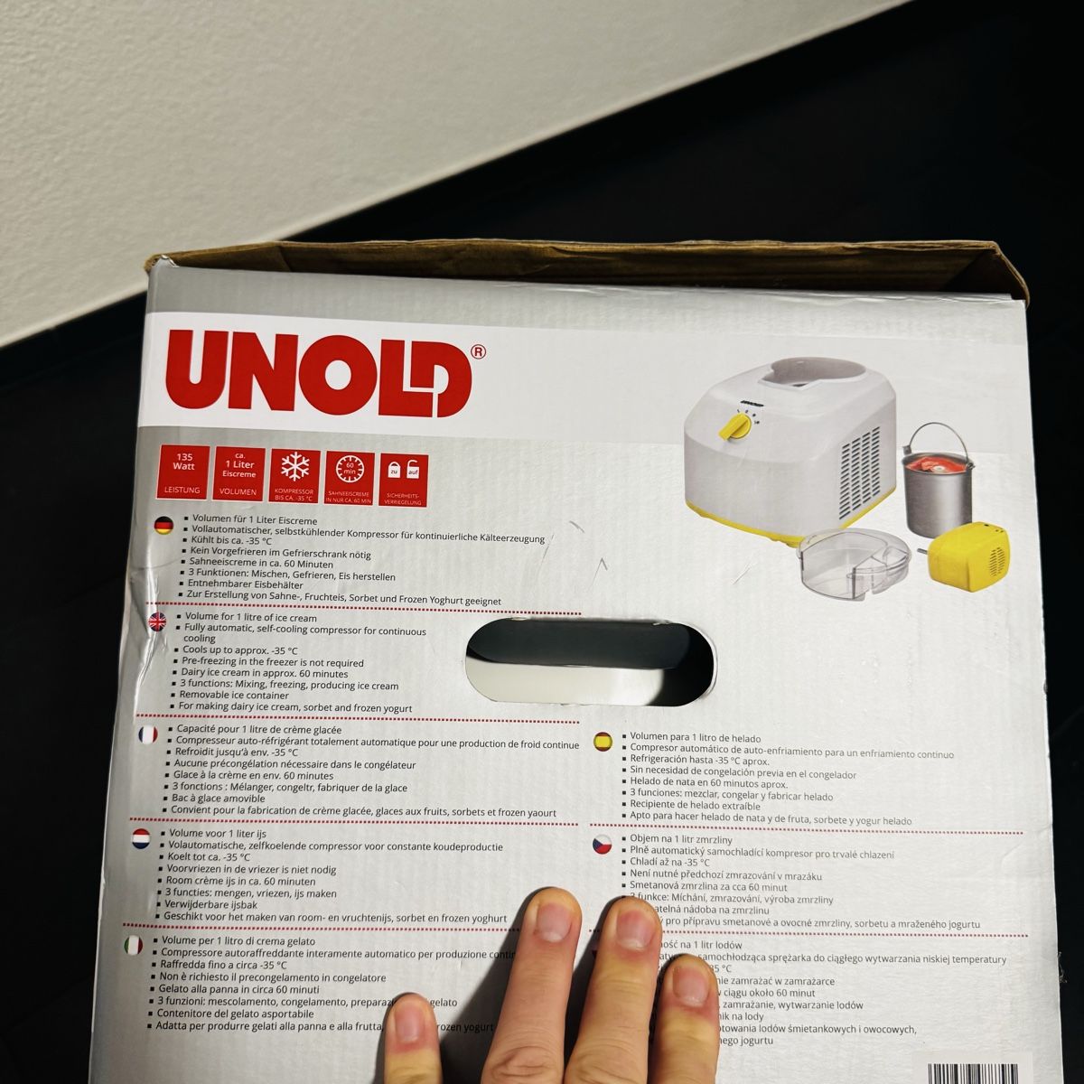 Elettrodomestici da cucina: Eismaschine von unold – Usato da Solothurn venduto da Simuz 2
