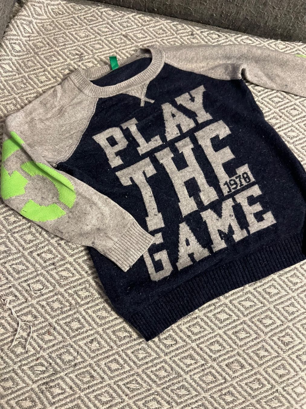 Benetton Maglioni & Felpe: BENETTON WOLLE PULLOVER GR 110 – Usato da Basel venduto da theo-g77 1