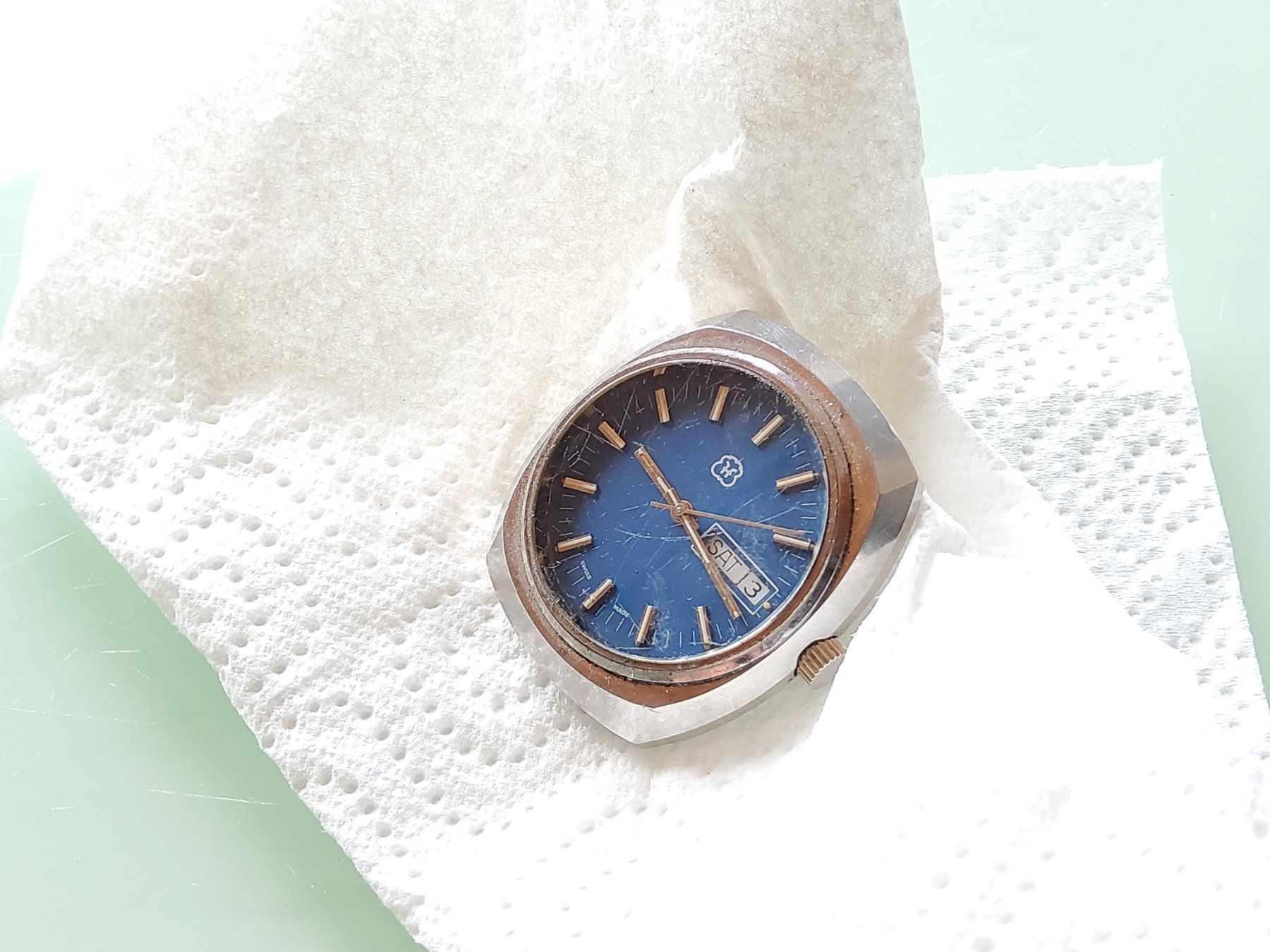 Uhren: Montre automatic Standing  – Gebraucht aus Malleray von Broc-Mo