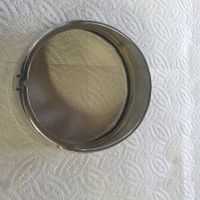 Mofa NOS NEU Lampenring Eierlampe Chrom Masse beachten Fotos