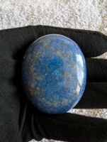 73g, 5cm, schöner Lapislazuli-Palmstein - Edelstein  Neu!