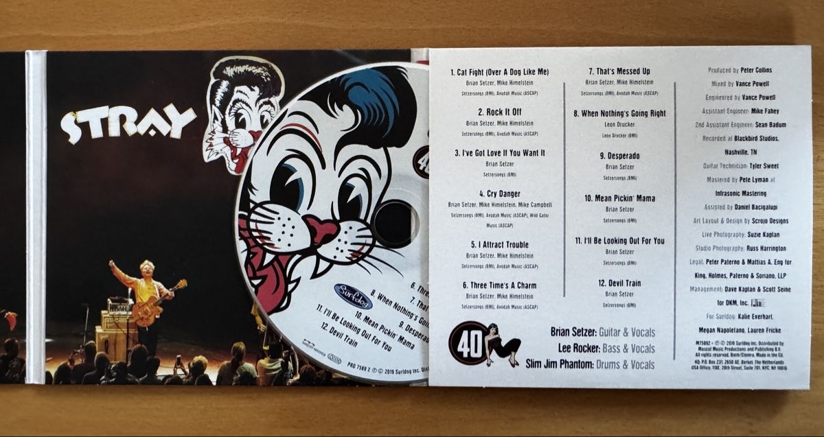 CDs: CD Stray Cats - 40 – Gebraucht aus Zürich von tomakomai 4