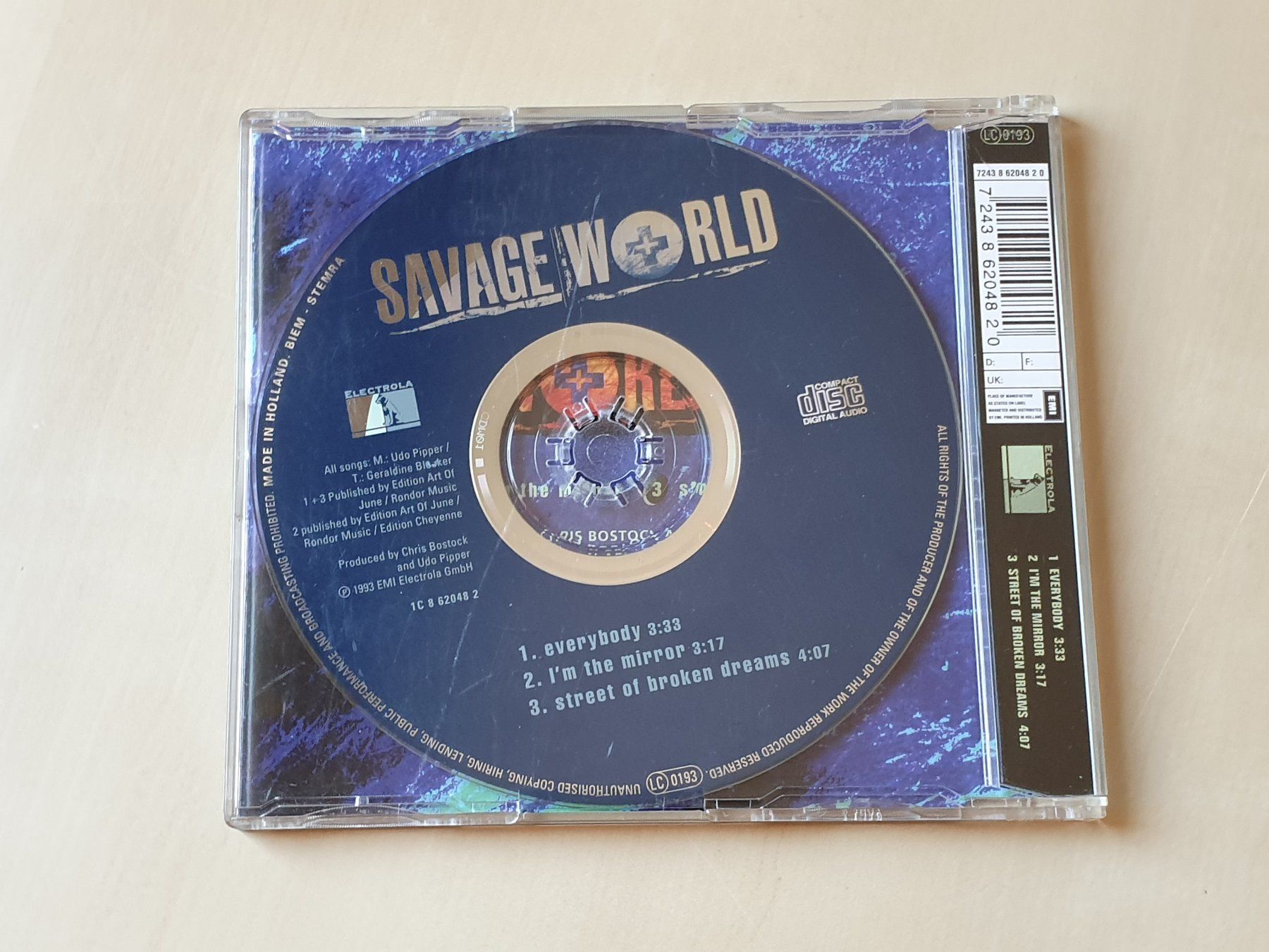 CDs: Savage World Everybody – D'occasion à Stansstad par collectorsshop 1