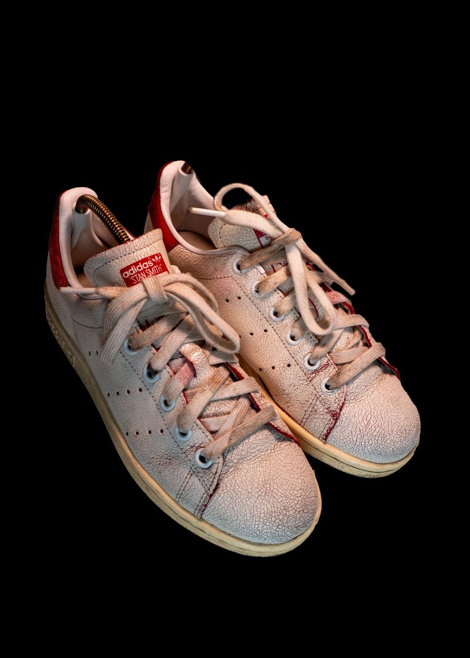 Adidas Scarpe da uomo: Adidas Stan Smith Red Cracked Leather – Usato da Bülach venduto da deinmica 1