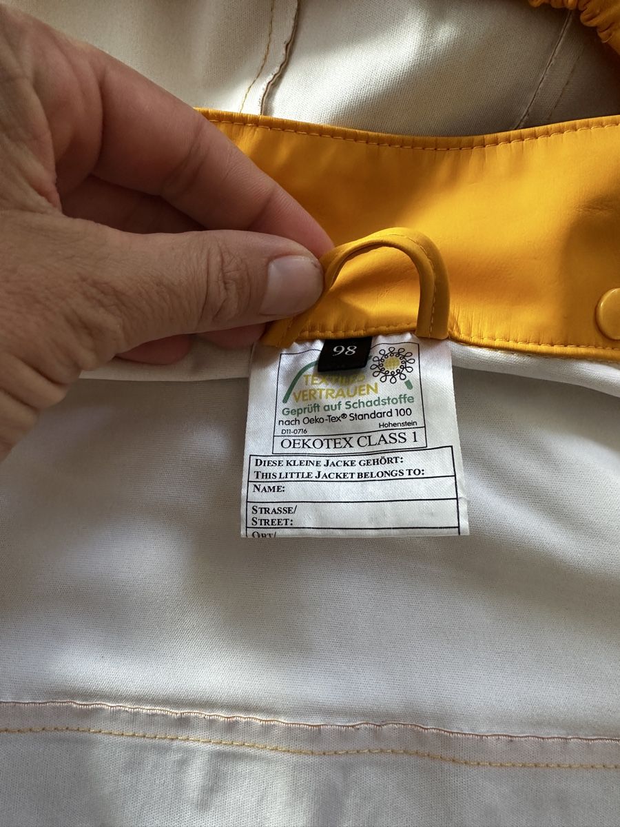 Giacche & Cappotti: Gelbe BMS Kinder Regenjacke Gr 98 – Usato da Bern venduto da kn3chtin 2