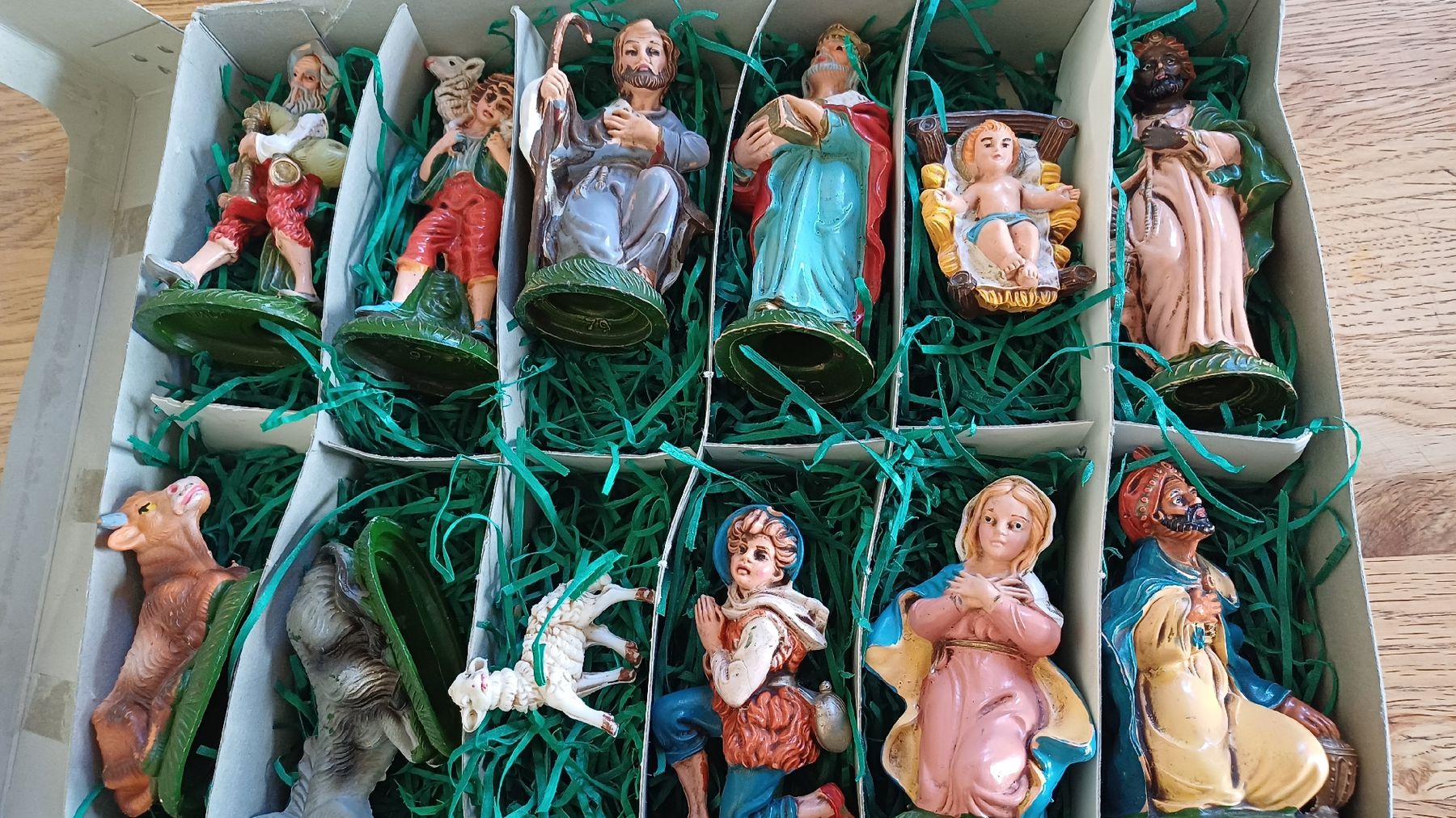 Figuren: Alte Krippenfiguren – Gebraucht aus Flawil von Naphtali