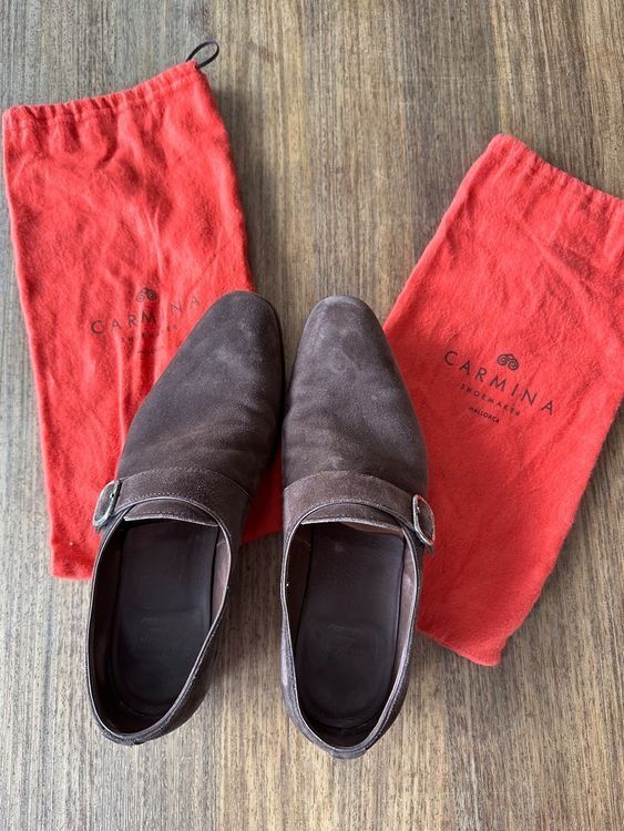 Scarpe da uomo: CARMINA WILDLEDER SCHUHE , MONKS, Gr 42.5 – Usato da Vevey venduto da dal_2m29
