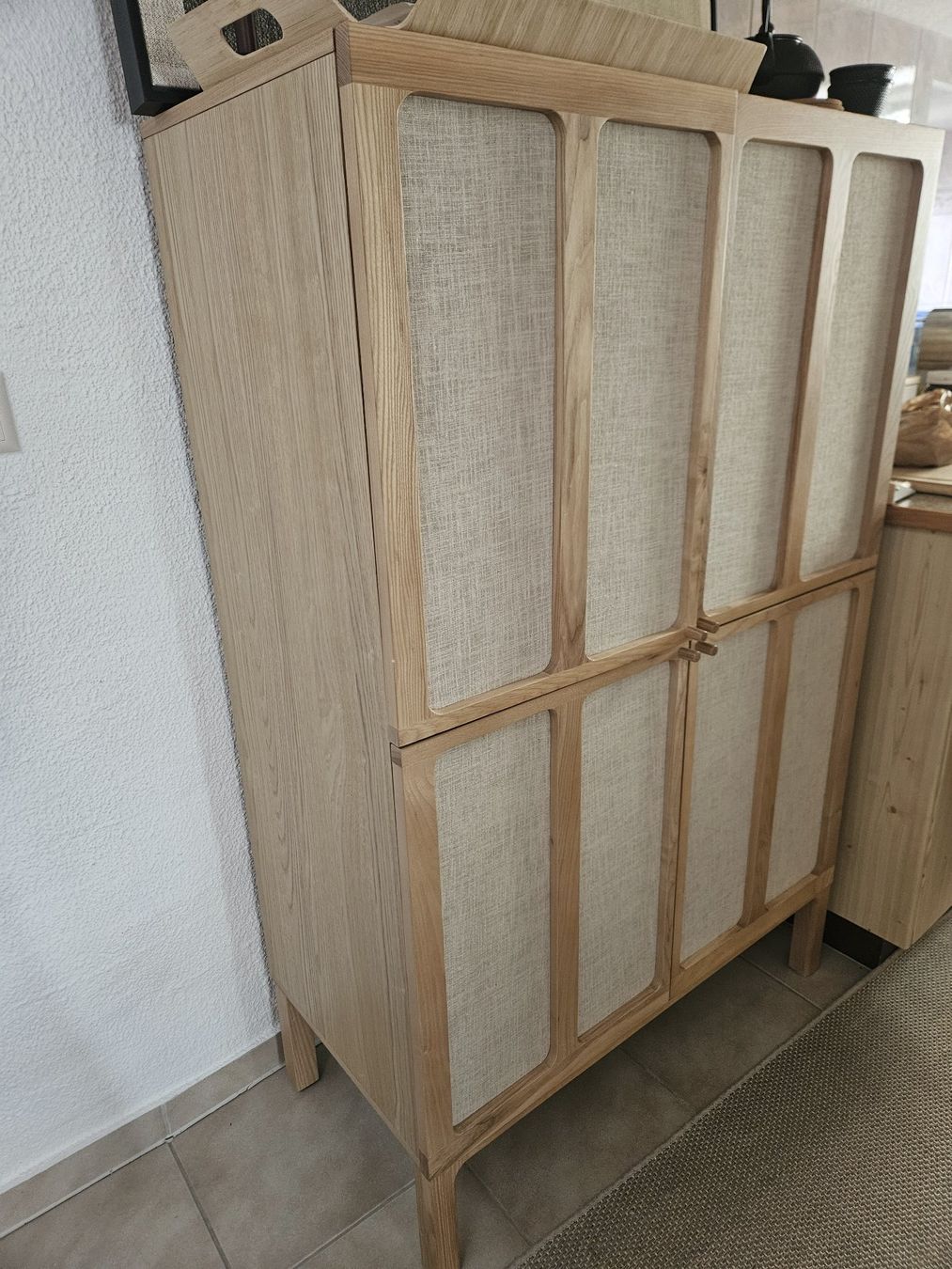 Schränke: Highboard Leinen Natur – Gebraucht aus Nuglar von mjc_cw9f 2