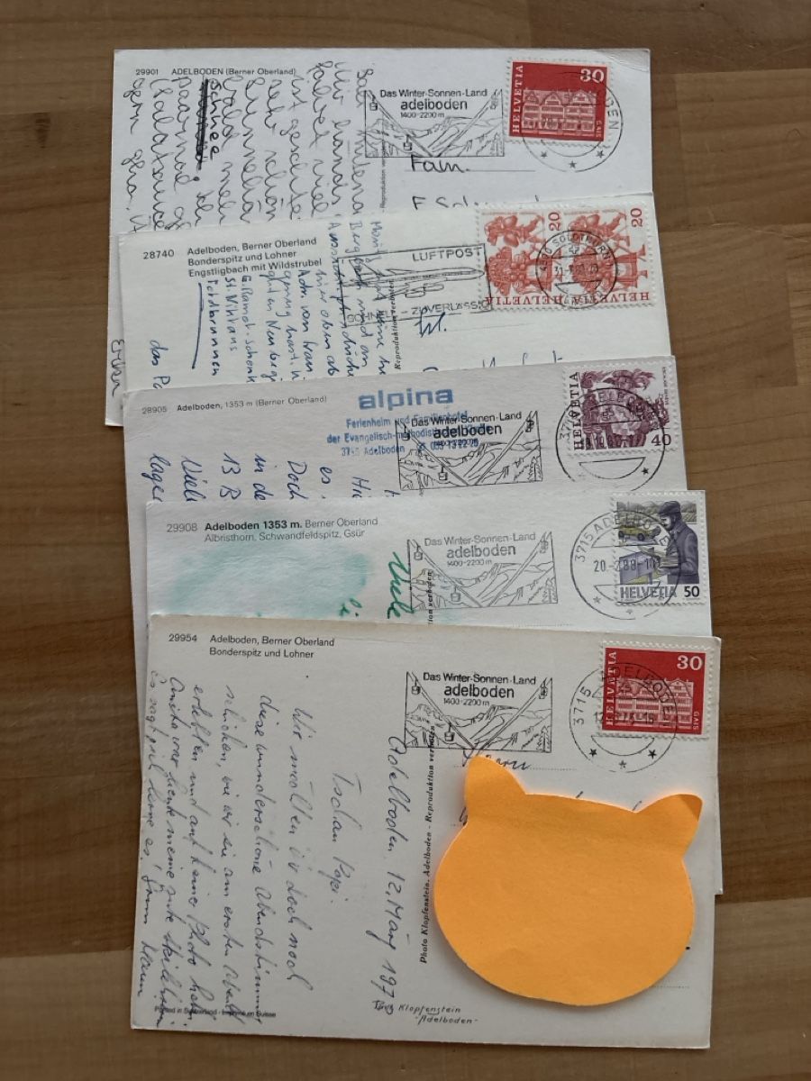 Cartoline postali: AK von Adelboden – Usato da Rümlang venduto da Kartenpost1 1