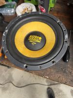 Subwoofer Audio System gelb schwarz gebraucht