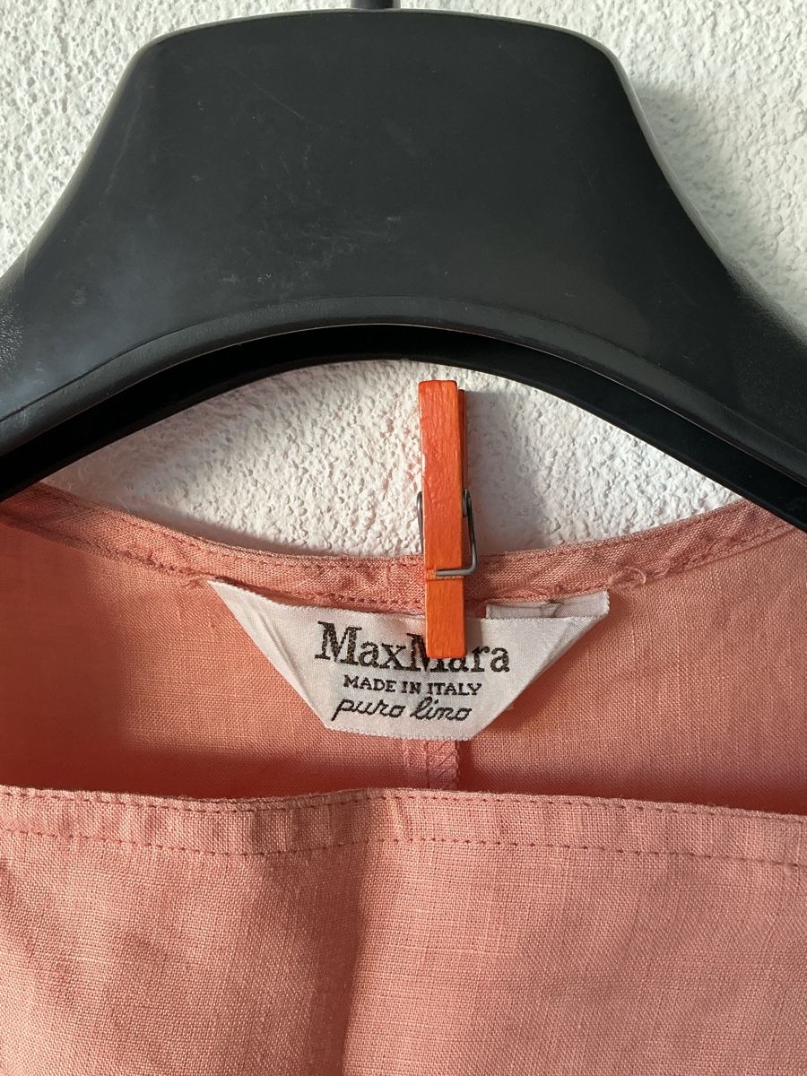 Max Mara Robes: Max Mara Robe Lin Orange Taille M Bon Etat – D'occasion à Corminboeuf par Dewede 2