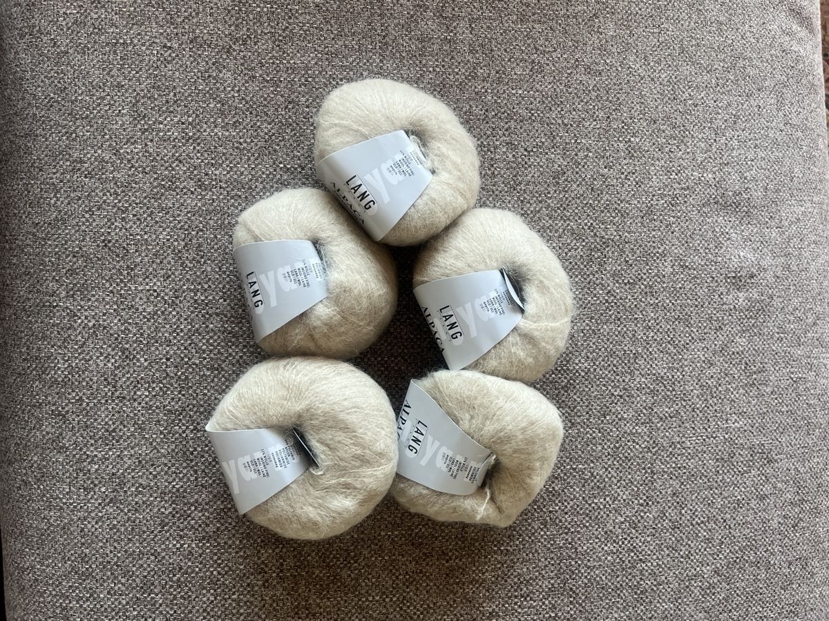 Lang Yarns Wolle: LANG YARNS ALPACA SUPERLIGHT neu – Neu und originalverpackt aus Basel von noe_k52t