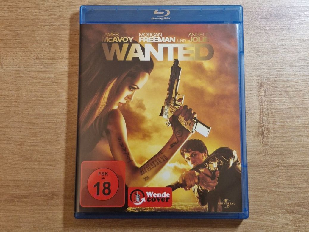 Tutti i DVDs: Wanted (2008) RAR Bluray – Usato da Pfungen venduto da Whitie