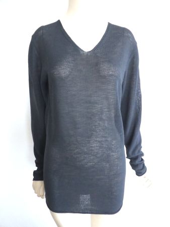 DANIELE FIESOLI Sommer Pullover Leinen-Mix Top, IT L/DE M