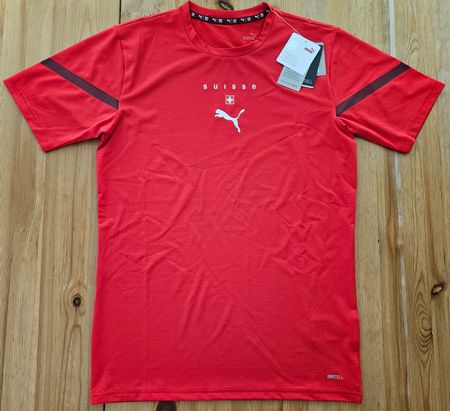 Trainingsshirt Schweiz Puma S NEU Schweizer Fussball Nati