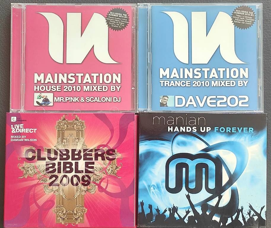 CD: 4x Dance & Trance Highlights: Mainstation & Manian Set – Usato da Kaisten venduto da pas_cz9q