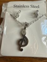 Halskette mit Ohrringen-Stainless Steel-Schmuck-Hals-Ohren