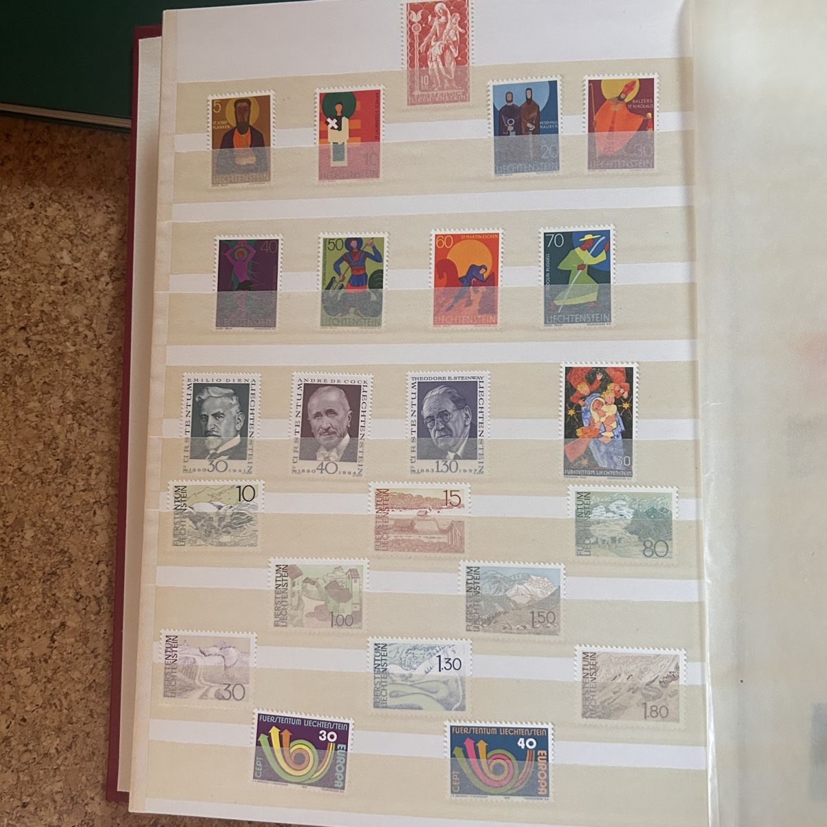 Tutti i francobolli: Briefmarken Liechtenstein - Guter Zustand! – Usato da Laufen venduto da belleskulptur 3