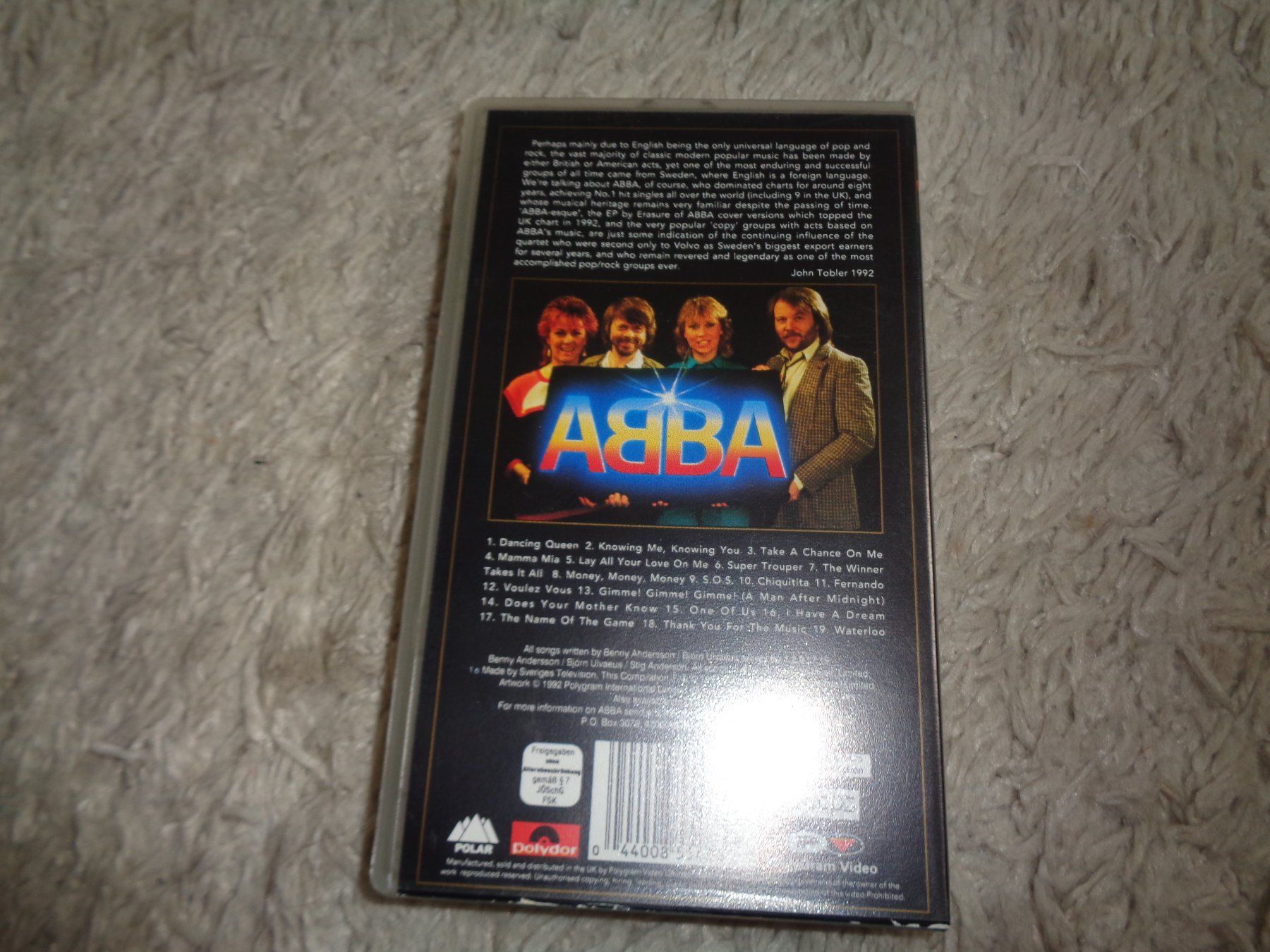 Alle VHS: *** ABBA GOLD *** Greatest Hits VHS – Gebraucht aus Othmarsingen von Leuchtturmlady 1
