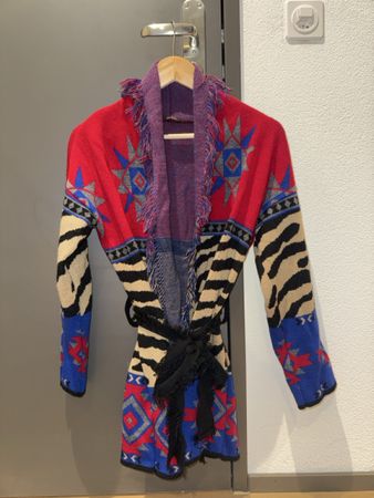 Cardigan multicoloured made in Italy