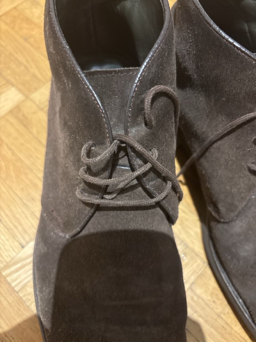 Scarpe da uomo: Bottines Chukka Daim Marron Taille 42 à nettoyer – Usato da GENÈVE venduto da Gaasss 4