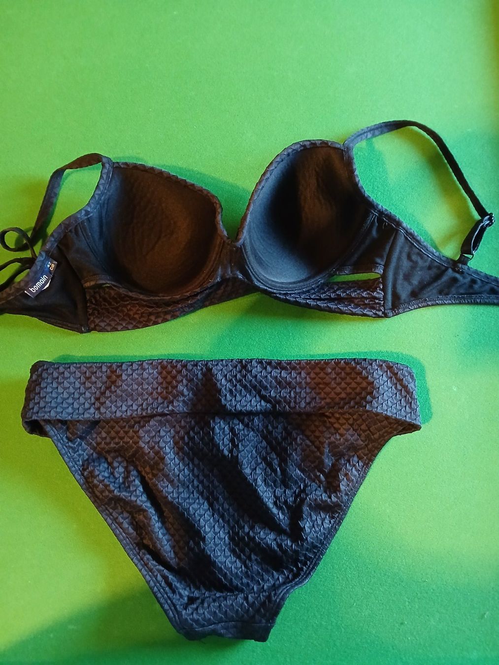 Costumi da bagno & Bikini: Bikini Bomain schwarz Grösse 42 neuwertig – Usato da Stettlen venduto da Valex10 1