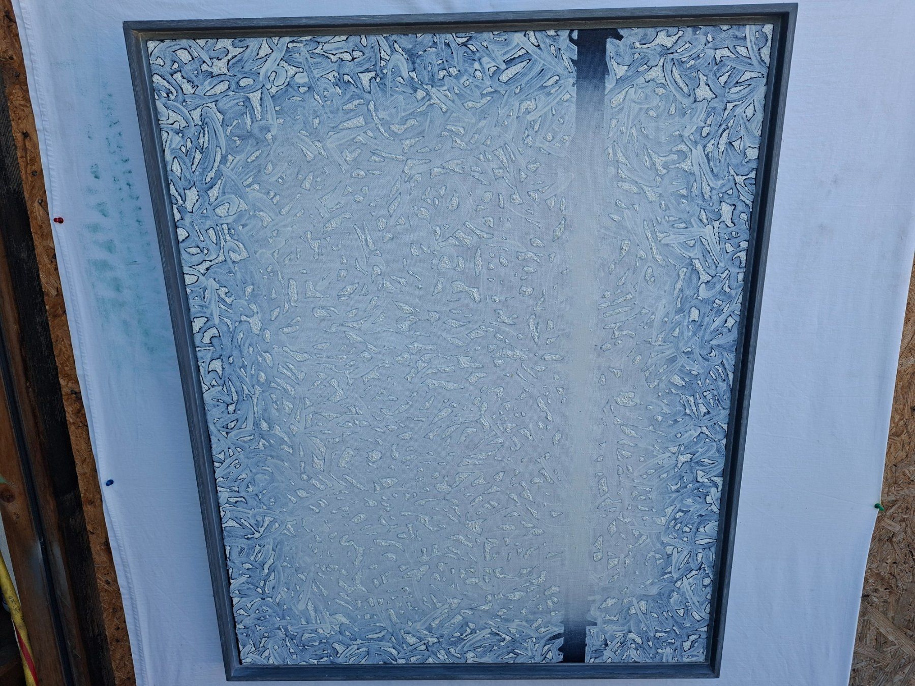 Gemälde: Gemälde "Ydchativaja" 1998 von V. Kuzmin  100x80cm – Gebraucht aus Schaffhausen von meteor7