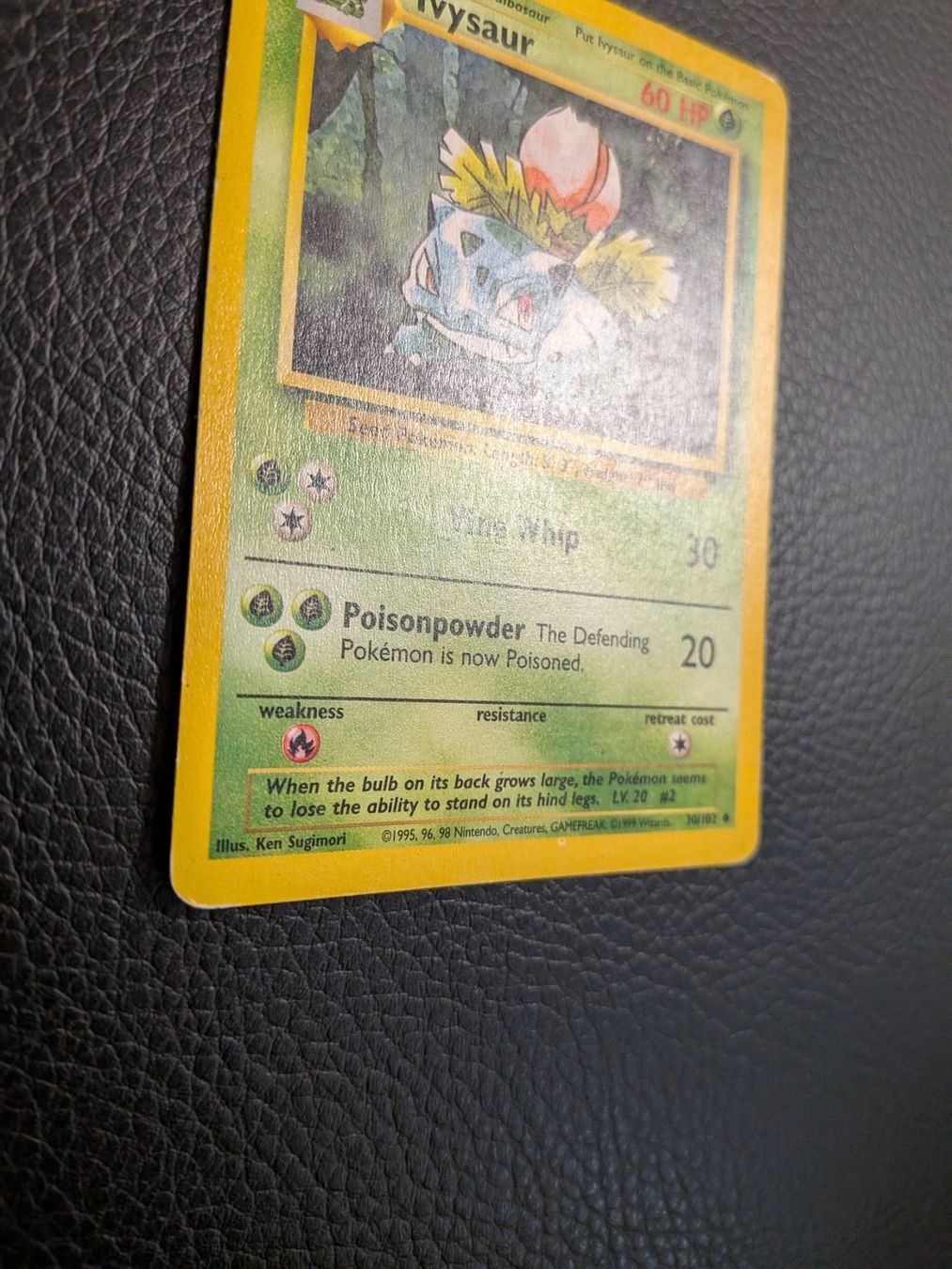 Pokémon Carte collezionabili: Base Set Ivysaur 30/102 Ab 1 – Usato da Paradiso venduto da Pkmn10 2