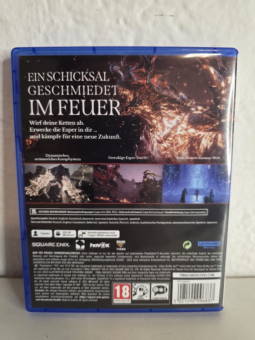 Jeux: Final Fantasy XVI PS5 Spiel  – D'occasion à Ehrendingen par lax21 1