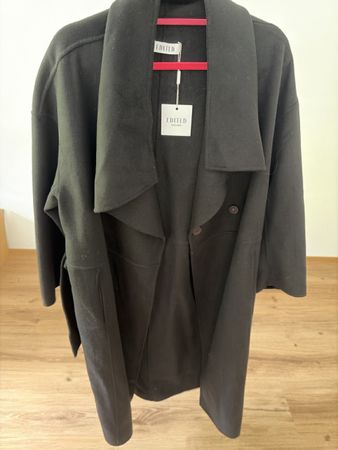 Mantel Damen EDITED schwarz Grösse M neu