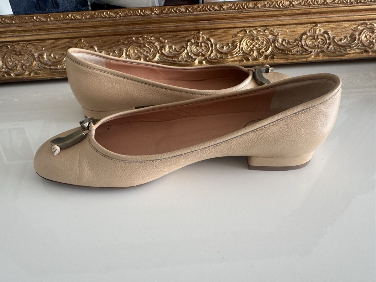 Damenschuhe: Charles Jourdan Ballerinas in beige – Neu (gemäss Beschreibung) aus Uetikon am See von sop_vw5x 3