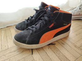 Puma Sneaker Orange Schwarz EUR 37 gebraucht
