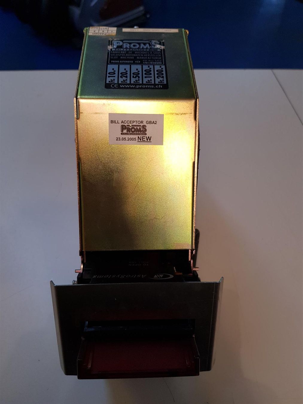 Slot Machine: Notenlser Astro Systems GBA G-21-S100-00 – Usato da Zeiningen venduto da VSA-AG 2