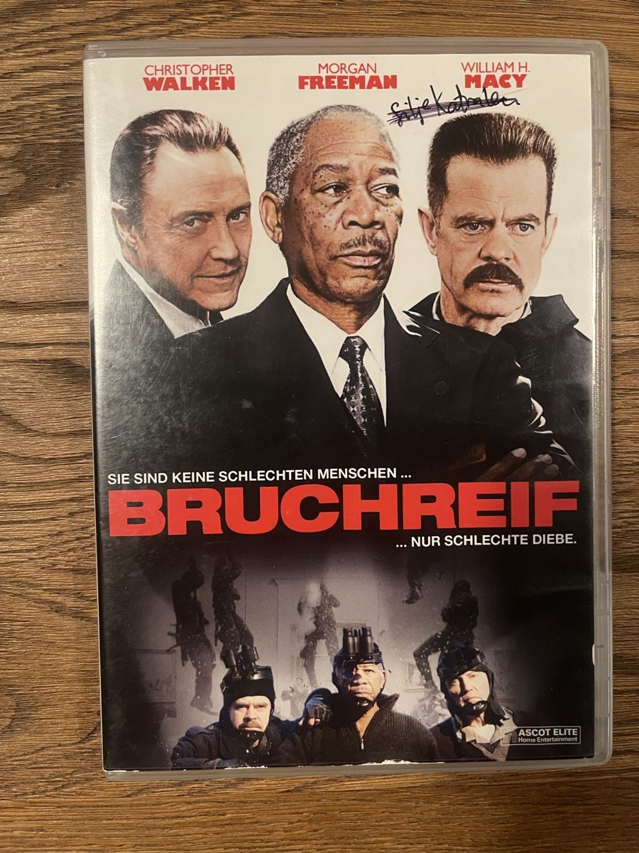 Alle DVDs: Bruchreif, Christopher Walken, Morgan Freeman, William Macy – Gebraucht aus Glarus von Greenday