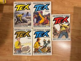 5 TEXONI RARI PERFETTI