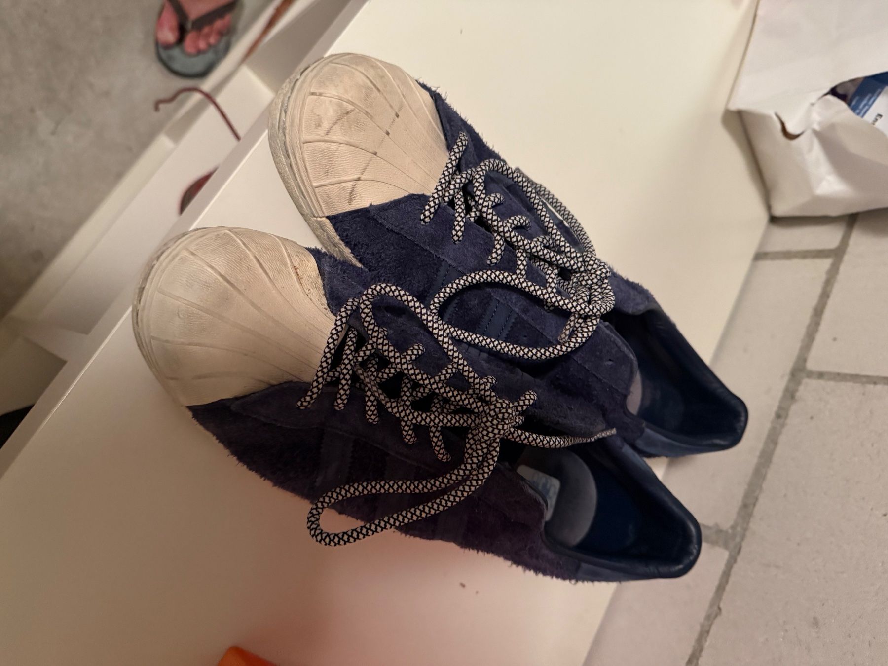 Adidas Herrenschuhe: Adidas Superstar Blau – Gebraucht aus Küsnacht ZH von gma_67jc 1
