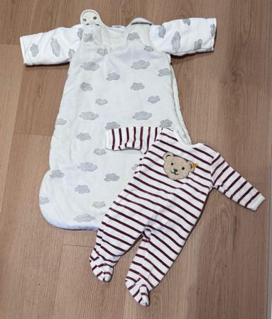Babykleider Pijama + Schlafsäcke 0-1 J.
